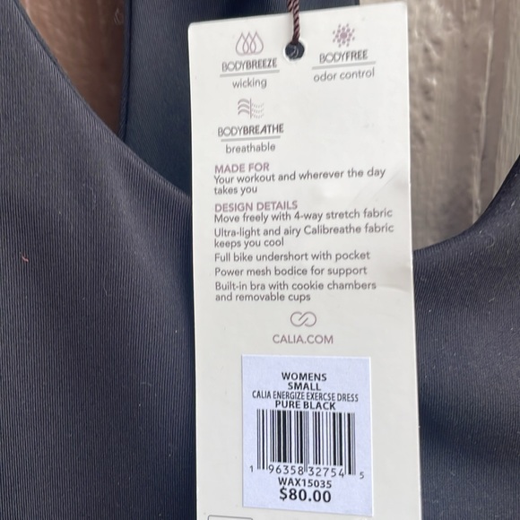 Calia by Carrie Underwood NWT Exercise Dress - Picture 2 of 7